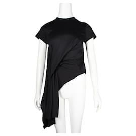 Autre Marque-Marques Almeida Black Asymmetrical Top-Black