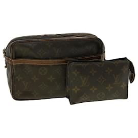 Louis Vuitton-Louis Vuitton Monogram Trocadero 23 Poche Toilette 15 Pouch 2Set LV Auth ar8013b-Black