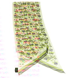 Louis Vuitton-LOUIS VUITTON Stole Silk Multicolor LV Auth ac1913-Multiple colors