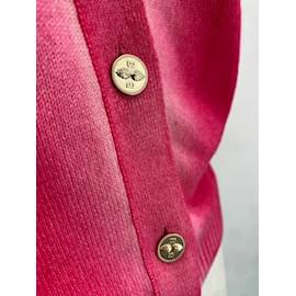 Barrie-BARRIE  Knitwear T.International S Cashmere-Pink