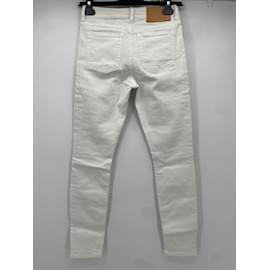 Acne-ACNE STUDIOS T-shirt en jean.US 27 Jeans-Blanc