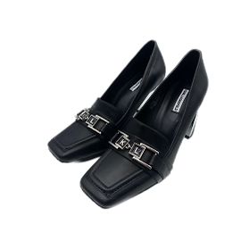 KARL LAGERFELD  Heels T.eu 38 leather Black