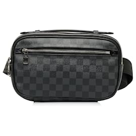 Louis Vuitton-Louis Vuitton Black Damier Graphite Ambler-Black