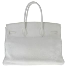 Hermès-HERMES BIRKIN 35-Blanc