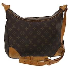 Louis Vuitton-Louis Vuitton Monogram Boulogne 30 Shoulder Bag M51265 LV Auth pt3909-Brown