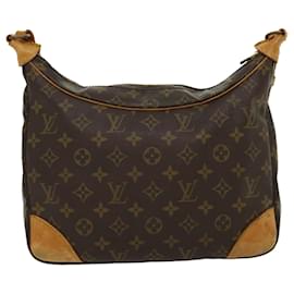Louis Vuitton-Louis Vuitton Monogram Boulogne 30 Shoulder Bag M51265 LV Auth pt3909-Brown