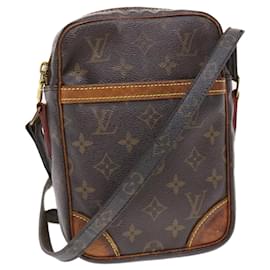 Louis Vuitton-Bolso de hombro con monograma Danubio M de LOUIS VUITTON45266 LV Auth th3867-Castaño