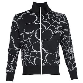 Palm Angels Spider Web Classic Track Jacket in Multicolor Polyester Other