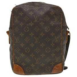 Louis Vuitton-LOUIS VUITTON Monogram Danube MM Shoulder Bag M45264 LV Auth B167-Brown