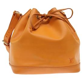 Louis Vuitton-LOUIS VUITTON Epi Petit Noe Umhängetasche Mandarin LV Auth 51140-Orange
