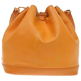 Louis Vuitton-Bolsa de ombro LOUIS VUITTON Epi Petit Noe mandarim Autenticação de LV 51140-Laranja