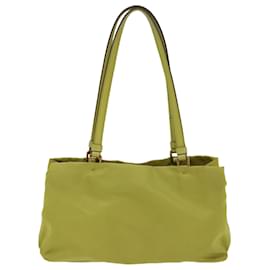 Prada-PRADA Shoulder Bag Nylon Green Auth 49898-Green