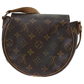 Louis Vuitton-LOUIS VUITTON Monogram Tambourine Shoulder Bag M51179 LV Auth 50030-Brown