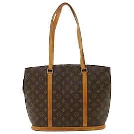 Louis Vuitton-LOUIS VUITTON Monogram Babylone Tote Bag M51102 LV Auth 36440-Brown