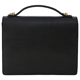 Louis Vuitton-Louis Vuitton Epi Monceau 28 Hand Bag 2Way Black M52122 LV Auth bs7195-Black