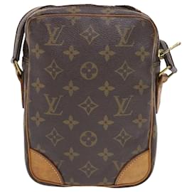 Louis Vuitton-Bolso de hombro con monograma Danubio M de LOUIS VUITTON45266 LV Auth th3862-Castaño