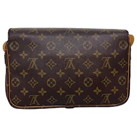 Louis Vuitton-LOUIS VUITTON Monogram Saint Germain Shoulder Bag M51207 LV Auth ro499-Brown