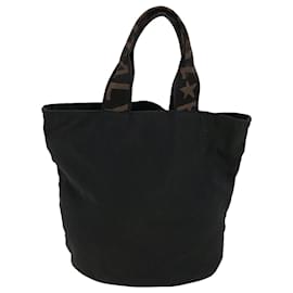 Fendi-FENDI Hand Bag Nylon Black 2119 26526 089 Auth yk6785-Black