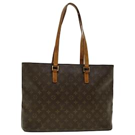 Louis Vuitton-LOUIS VUITTON Monogram Luco Tote Bag M51155 LV Auth rd4777-Brown