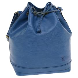 Louis Vuitton-LOUIS VUITTON Epi Noe Schultertasche Blau M44005 LV Auth 50077-Blau