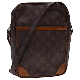 Louis Vuitton-LOUIS VUITTON Monogram Danube MM Shoulder Bag M45264 LV Auth ar9248-Brown