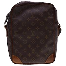 Louis Vuitton-LOUIS VUITTON Monogram Danube MM Shoulder Bag M45264 LV Auth ar9248-Brown