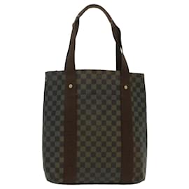 Louis Vuitton-LOUIS VUITTON Damier Ebene Kababobur Tote Bag N52006 LV Auth 50707-Brown