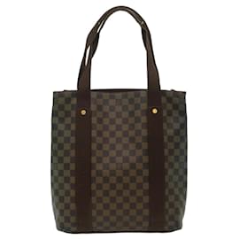 Louis Vuitton-LOUIS VUITTON Damier Ebene Kababobur Tote Bag N52006 LV Auth 50707-Brown