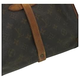 Louis Vuitton-Louis Vuitton Monogram Saumur 30 Shoulder Bag M42256 LV Auth tb559-Brown