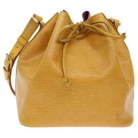 Louis Vuitton-LOUIS VUITTON Epi Petit Noe Bolsa de Ombro Tassili Yellow M44109 LV Auth ep1375-Amarelo