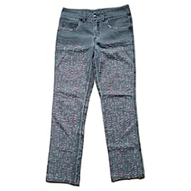 Chanel-jeans-Rose,Gris