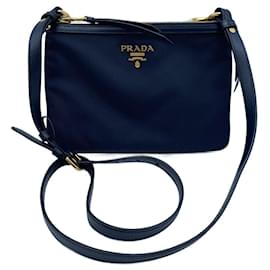 Prada-Shoulder bag-Dark blue