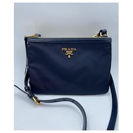 Prada-Shoulder bag-Dark blue
