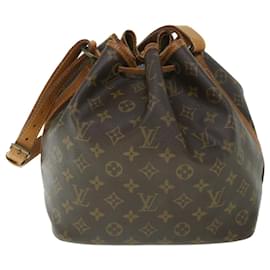 Louis Vuitton-LOUIS VUITTON Monogram Petit Noe Shoulder Bag M42226 LV Auth th4023-Monogram