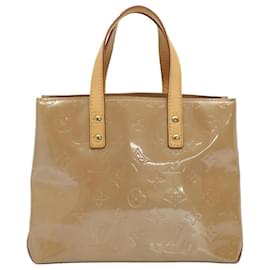 Louis Vuitton-LOUIS VUITTON Monogram Vernis Reade PM Hand Bag Noisette M91334 LV Auth hk843-Other