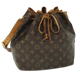 Louis Vuitton-LOUIS VUITTON Monogram Petit Noe Shoulder Bag M42226 LV Auth 53121-Monogram