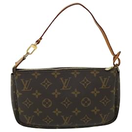 Louis Vuitton-LOUIS VUITTON Monogramm Pochette Accessoires Tasche M.51980 LV Auth yk8606-Monogramm