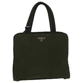 Prada-PRADA Tote Bag Nylon Green Auth ac2206-Green