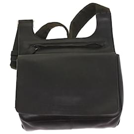 Prada-PRADA Shoulder Bag Leather Brown Auth ar10184-Brown