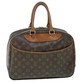 Louis Vuitton-LOUIS VUITTON Monogram Deauville Hand Bag M47270 LV Auth bs8413-Monogram