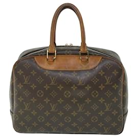 Louis Vuitton-LOUIS VUITTON Monogram Deauville Hand Bag M47270 LV Auth bs8413-Monogram