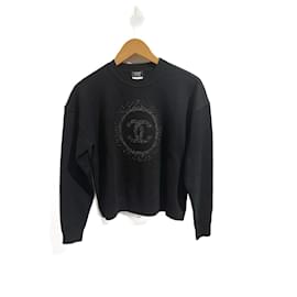 Chanel-CHANEL  Knitwear T.International XS Wool-Black