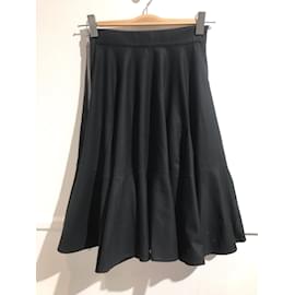 Givenchy-GIVENCHY  Skirts T.International S Cotton-Black