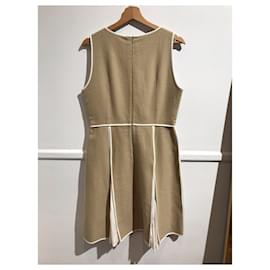 Fendi-FENDI Robes T.International L Coton-Beige