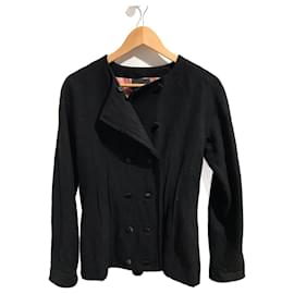 Lanvin-LANVIN Jackets T.International M Wool-Black