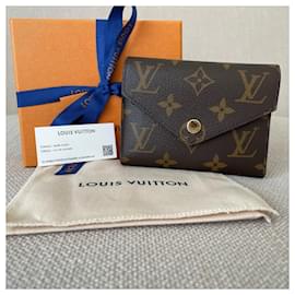 Louis Vuitton-Louis Vuitton Portefeuille Victorine-Brown