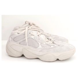 Yeezy x Adidas 500 Baskets blush Blanc Écru