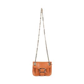 Bolsa de ombro Roger Vivier Metro Marrom