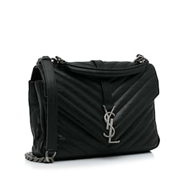 Saint Laurent-SAINT LAURENT  Handbags   Leather-Black
