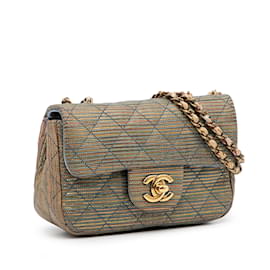 Chanel-CHANEL  Handbags   Wicker-Brown